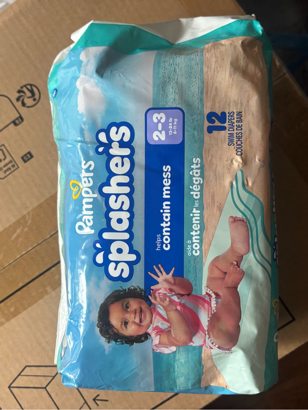 Pampers Splasher's Kids Swim Trunks/water diapers